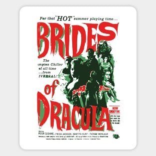 Brides of Dracula, vintage Horror Movie Magnet